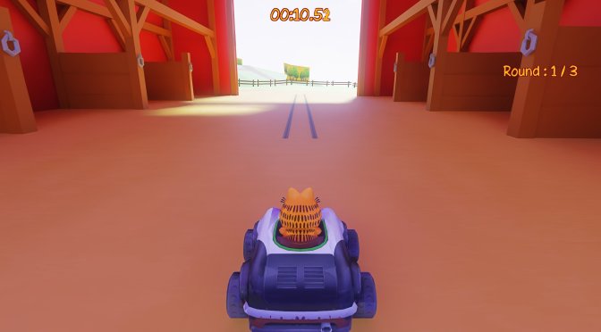 Here’s Garfield Kart with RTX Remix Path Tracing